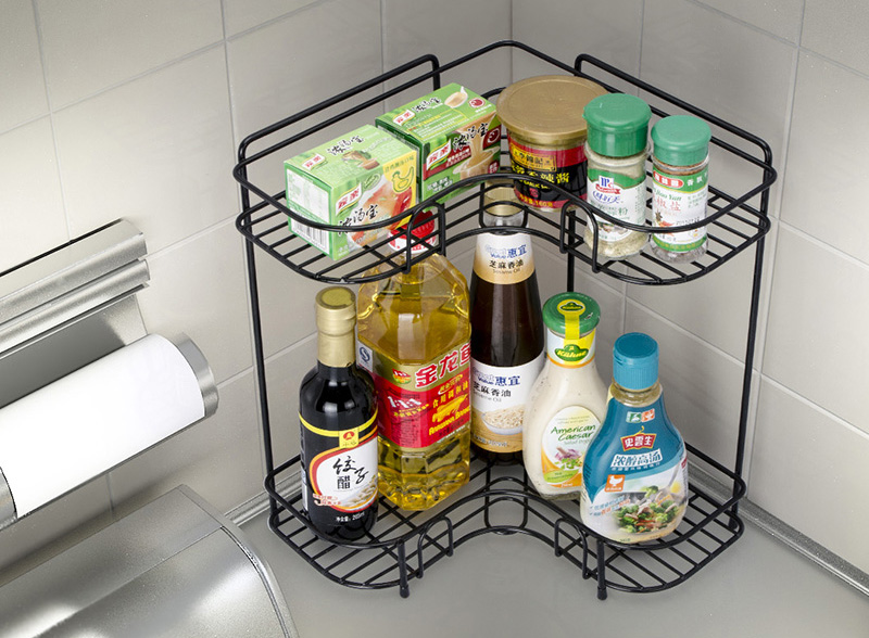 轉(zhuǎn)角置物架